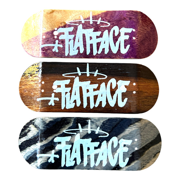 FlatFace G16 Deck - 33.6mm - Harry Graffiti on Premium - Real Wear