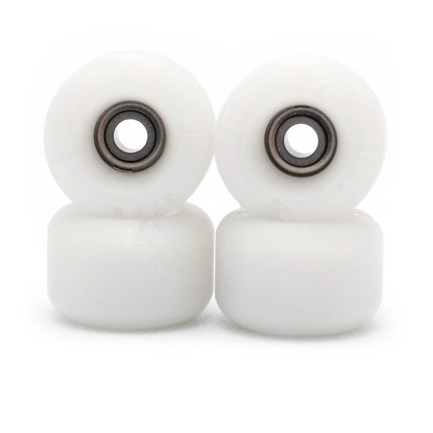 G4-BR Urethane Wheels - Blistered x FlatFace x Blackriver x JoyCult Bearings - White 72D ULTRA