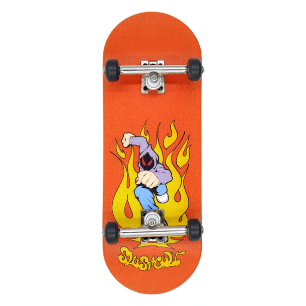 Slushcult Spring '26 Grom Series Fingerboard Complete - Flames