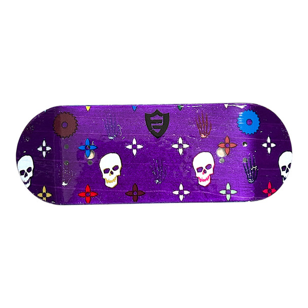 FlatFace G16 Deck - Bones Purple - 33.6mm Real Wear