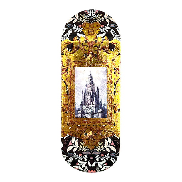 FlatFace G16 Deck - 33.6mm - Deja Vu Gold Metallic Special Hand Numbered Limited Edition - Real Wear