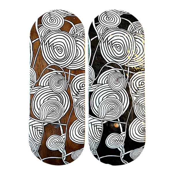 FlatFace G16 Deck - 33.6mm - Mike Spiral - Real Wear