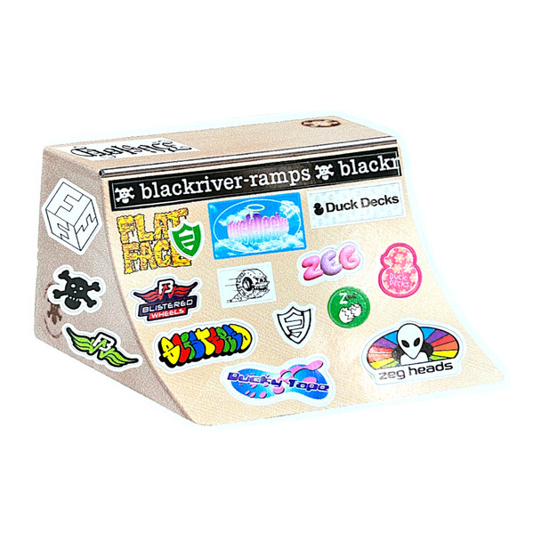 Quarterpipe Sticker Sheet
