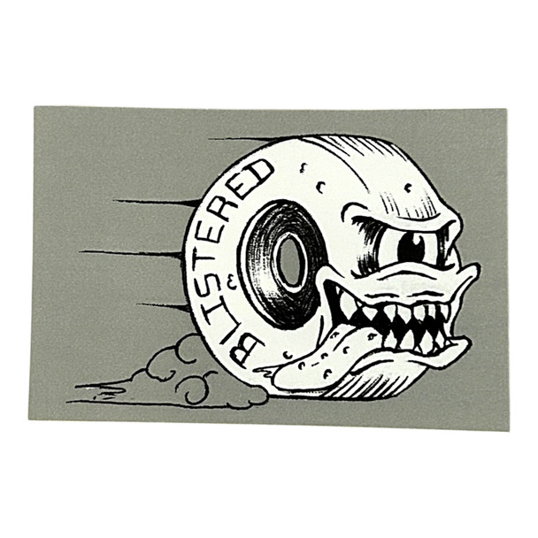 Blistered Wheel Sticker