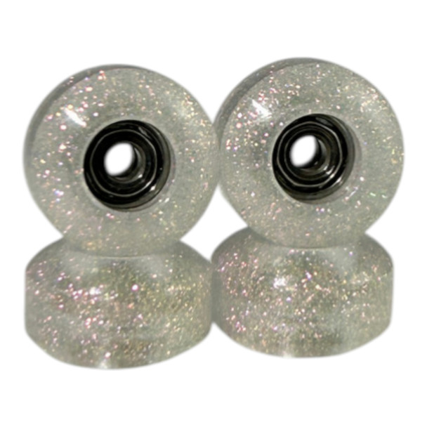 FlatFace G10 Dual Bearing Urethane 72D-Ultra - Clea Spahkle