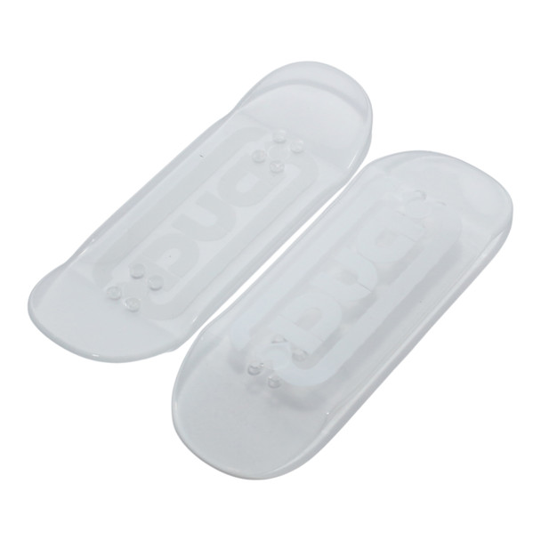 White Duck Mirror Ambigram - Clear Duck Deck Polycarbonate - 34mm