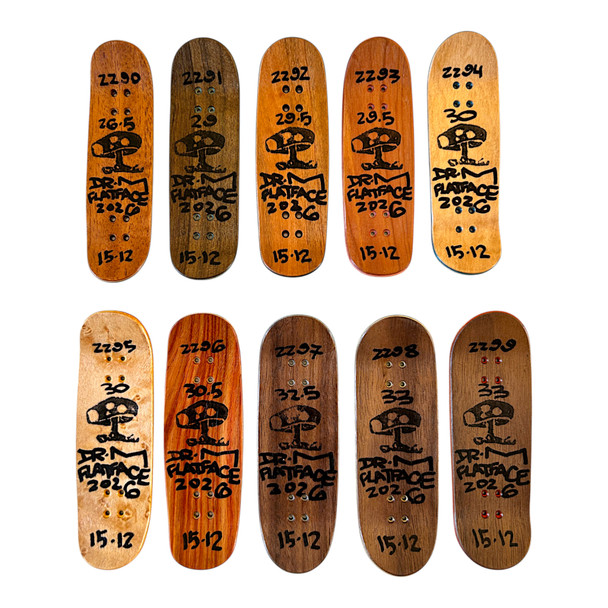 Dr. M x FlatFace Deck - Natural Wood