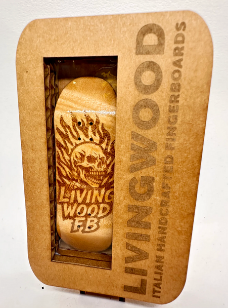 Livingwood Deck - Burning Soul (Green) 37mm Classic