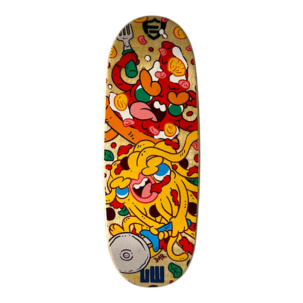 Livingwood Deck x FlatFace - 34.3mm x 98mm Egg Shape '08 Mold 