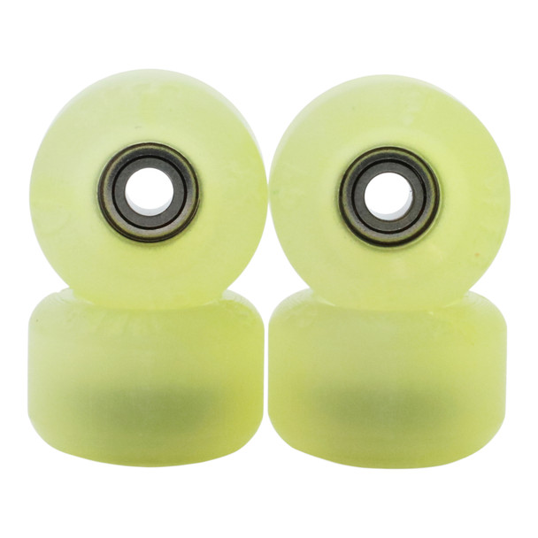 G4-BR Blistered x FlatFace x Blackriver Urethane Wheels - Yellow SunShift -> Purple, Glow