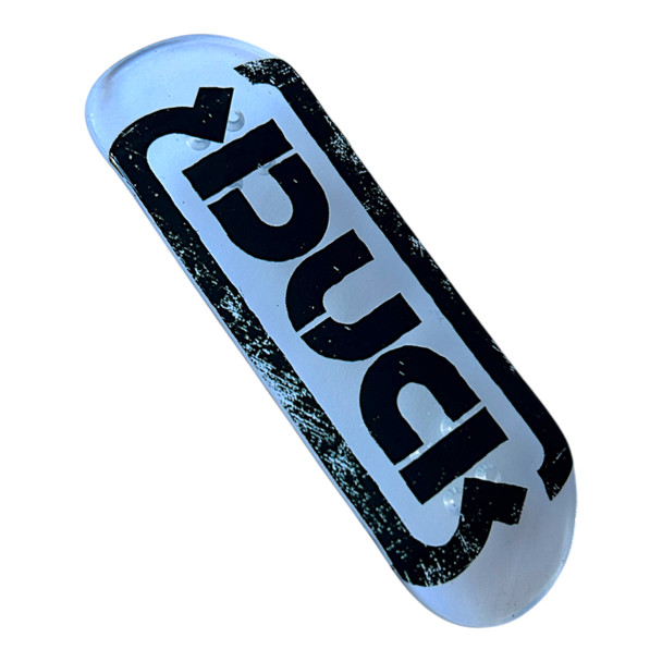 D-16 Duck Deck - Polycarbonate FlatFace G16 - Clear - Ambigram Black