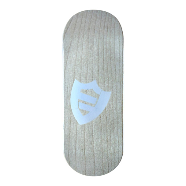 D-16 Duck Deck - Polycarbonate FlatFace G16 - Clear - Maple, Clear Logo