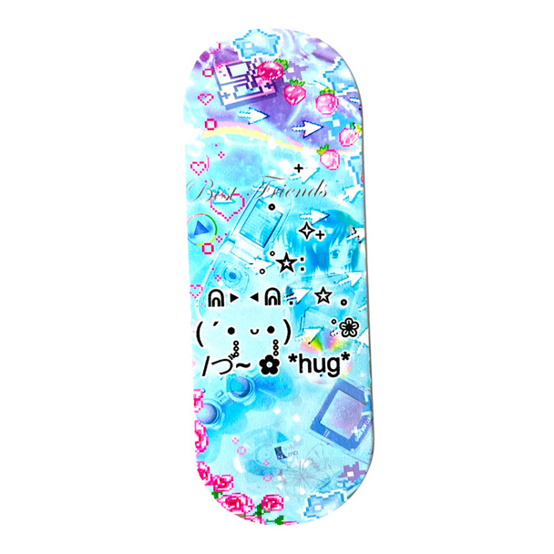 D-16 Duck Deck - Polycarbonate FlatFace G16 - Turquoise - Ascii Hug
