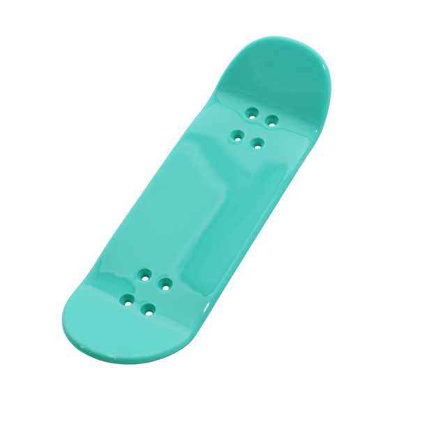 D-16 Duck Deck - Polycarbonate FlatFace G16 - Turquoise - FF Logo Clear/Black