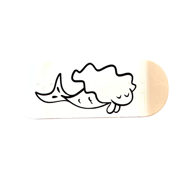 D-16 Duck Deck - Polycarbonate FlatFace G16 - White - Mermaid GLOW