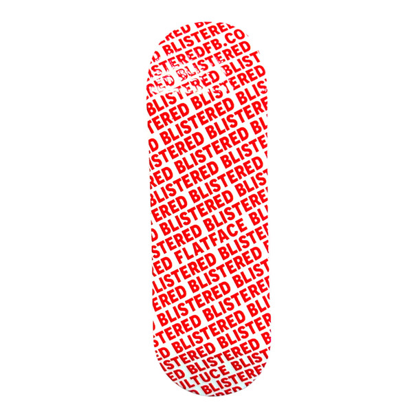 FlatFace G15 Deck - 29.7mm - GLOW Blistered Repeater Red - Real Wear
