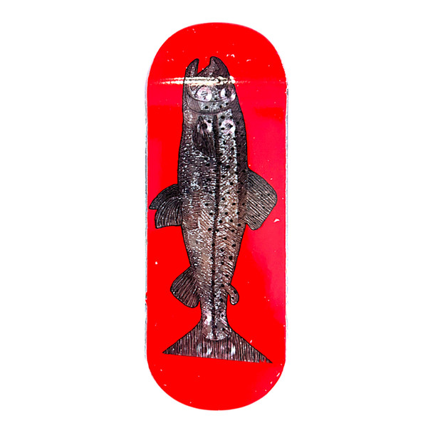 D-16 Duck Deck - Polycarbonate FlatFace G16 - Clear - Trout (Red)