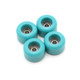 FlatFace G4-A Turquoise Wheels