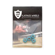 FlatFace G8 Bearing Wheels - Turquoise