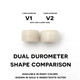 FlatFace Dual Durometer V2 Bearing Wheels - Gold O/White