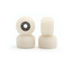 Blistered Asymmetrical Dual Bearing Wheels - 60D - Off-White