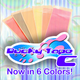 Ducky Tape C - 6 Pack - 0.2mm - Multi Color Pack