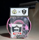 Dudeguy Recycled Outer x FlatFace Inner Core Single Bearing Wheels - Black/Pink-White Swirl