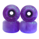 Blistered x FlatFace G4 Urethane Wheels - Pearl Marble Sunshift -> Purple, Gentle Glow