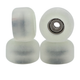 Blistered Asymmetrical Dual Bearing Wheels - 60D - Clear Glow
