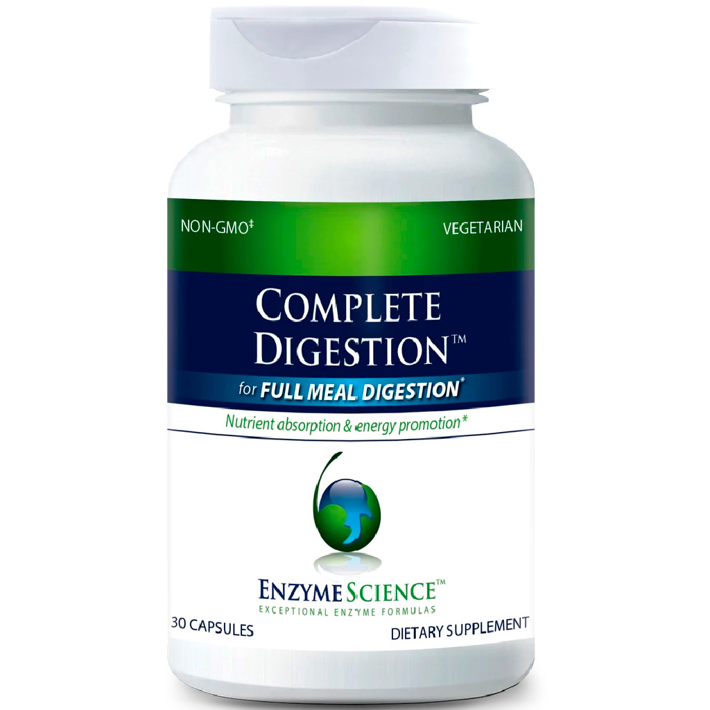 COMPLETE DIGESTION 30 CAPSULES Enzyme Science