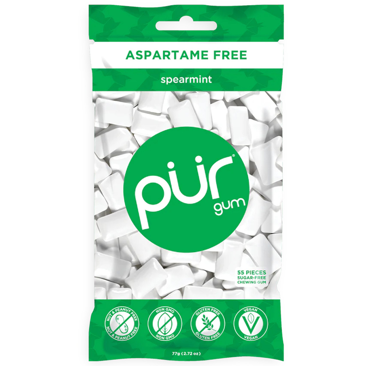 Pur Gum Gum Wintergreen--55 Pieces