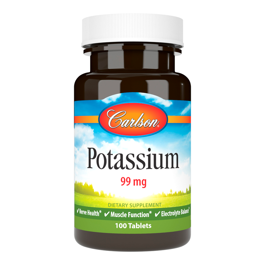 POTASSIUM 99 MG 100 TABLETS Carlson