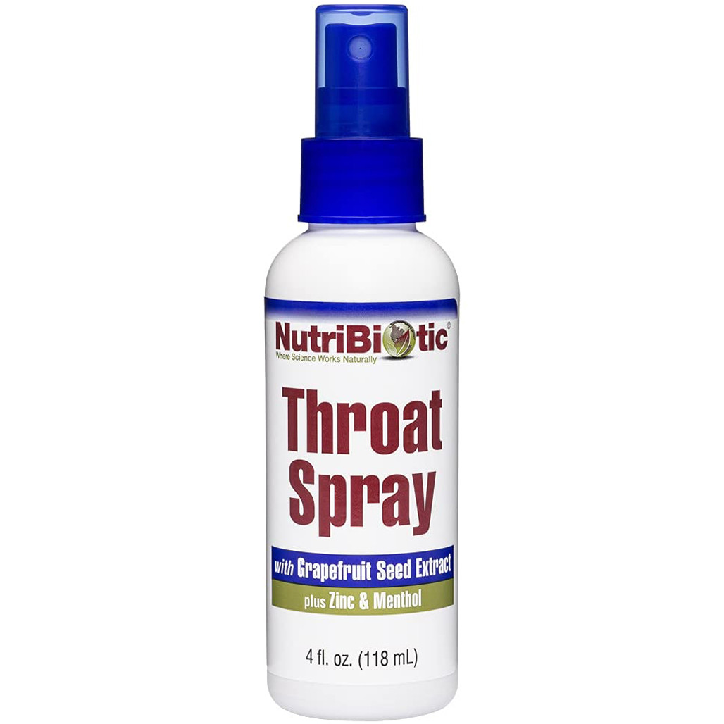 THROAT SPRAY WITH ZINC AND GSE 4 OZ Nutribiotic