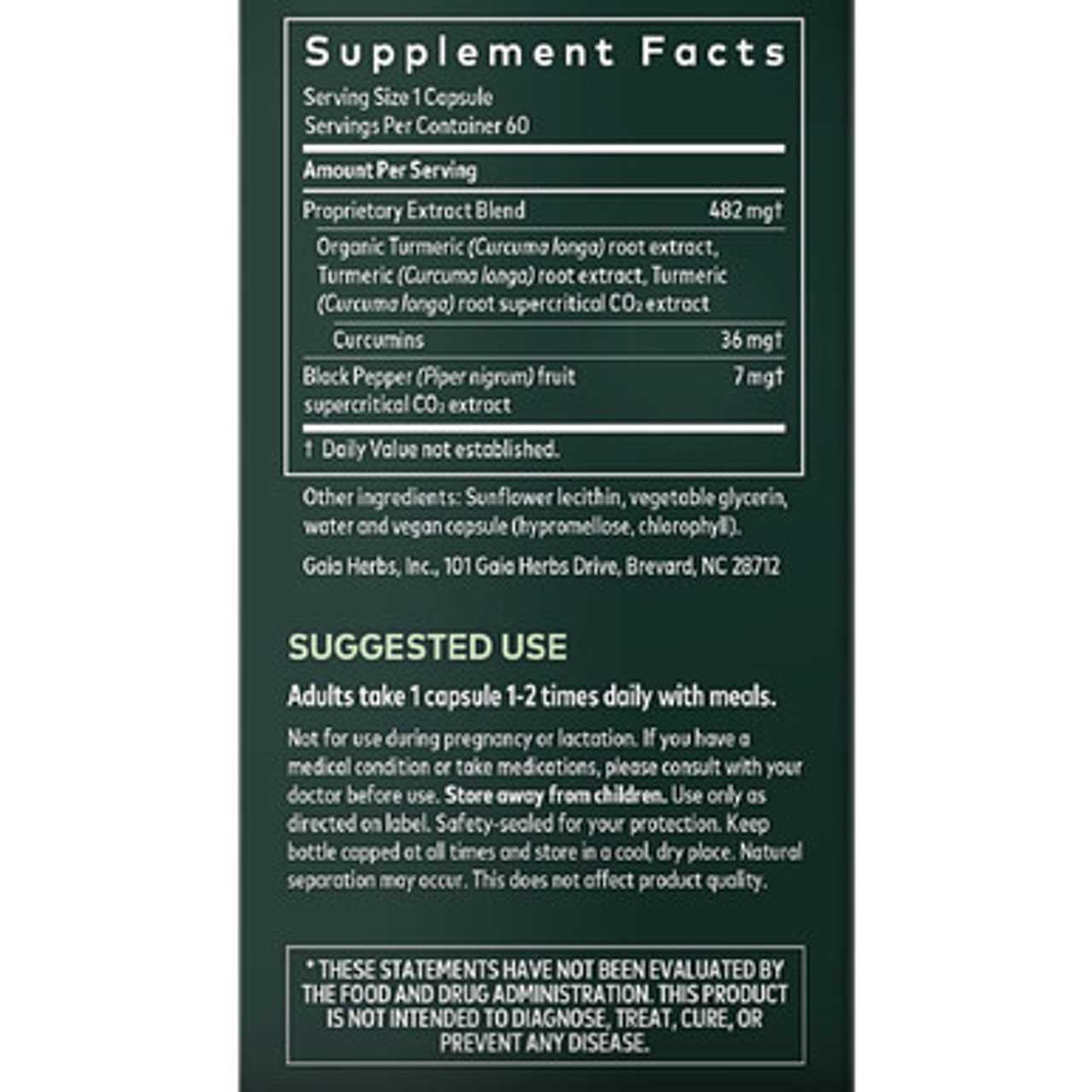 TURMERIC SUPREME EXTRA STRENGTH 60 PHYTO CAPSULES