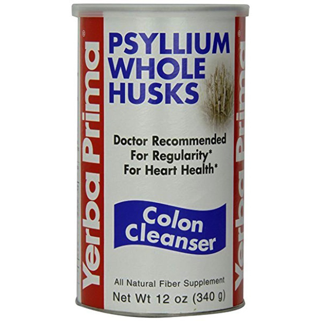 PSYLLIUM WHOLE HUSKS POWDER 12 OZ Yerba Prima