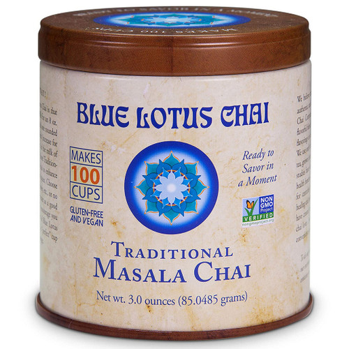TRADITIONAL MASALA CHAI Blue Lotus Chai