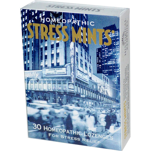HOMEOPATHIC STRESS MINTS 30 LOZENGES