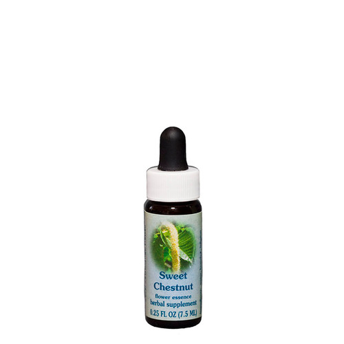 Sweet Chestnut by Flower Essence Services Front of Bottle