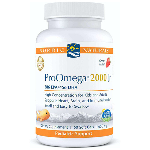 ProOMEGA 2000 JR 650 MG 60 SOFTGELS Nordic Naturals