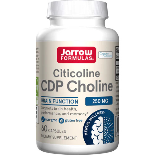 CITICOLINE CDP CHOLINE 250MG 60 CAPSULES