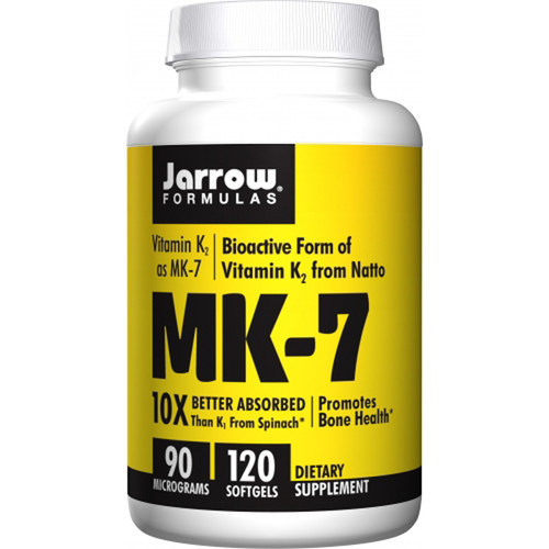 MK-7 VITAMIN K2 90 MCG 120SOFT GELS Jarrow Formulas