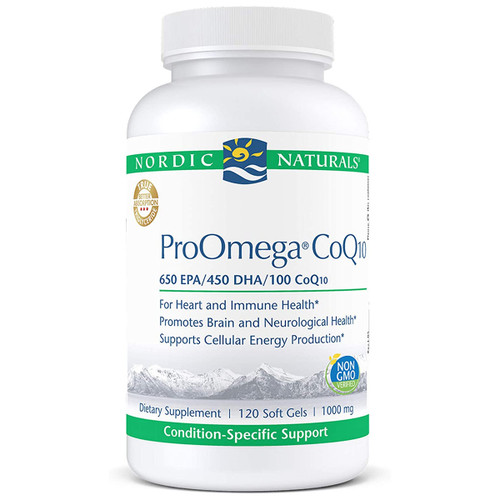 ProOMEGA COQ10 1000 MG 120 SOFTGELS Nordic Naturals