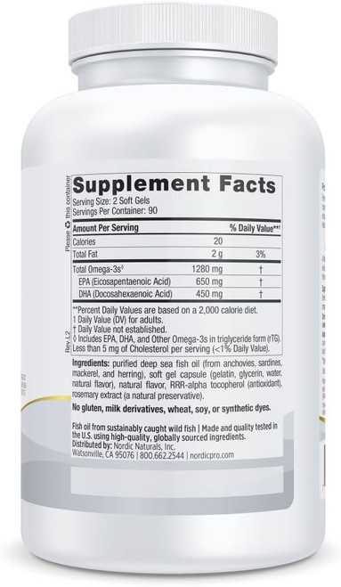 ProOMEGA 180 SOFTGELS