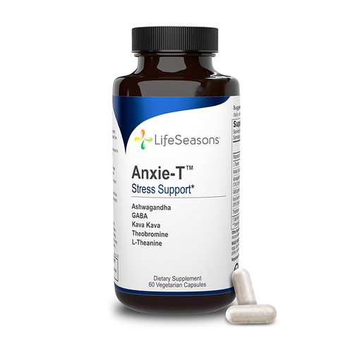 ANXIE-T™ STRESS SUPPORT 60 VEGETARIAN CAPSULES LifeSeasons