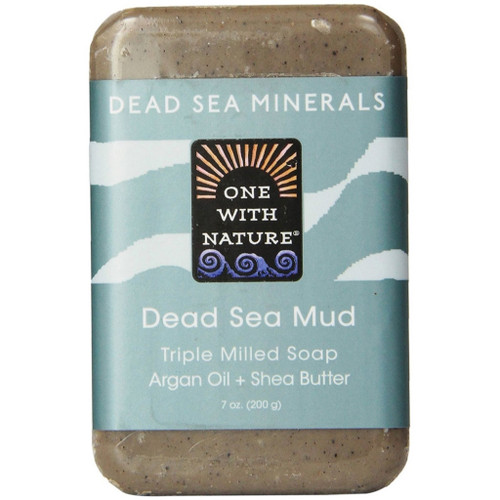 DEAD SEA MUD TRIPLE MILLED SOAP 7 OZ One With Nature