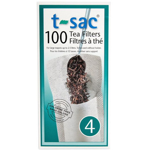 TEA FILTERS 100 CT T-Sac Tea
