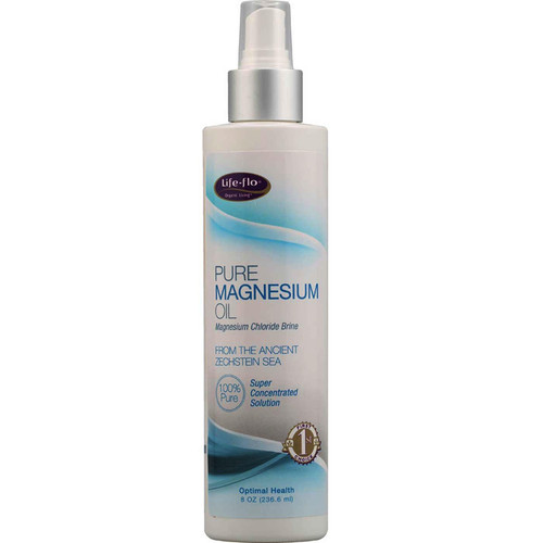 PURE MAGNESIUM OIL SPRAY 8 OZ Life-flo