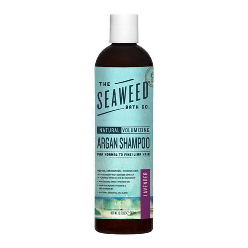 SEAWEED HYDRATING VOLUMIZING SHAMPOO LAVENDER 12 OZ The Seaweed Bath Co.