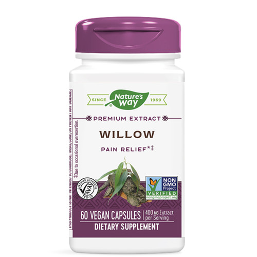 WILLOW PREMIUM EXTRACT 60 CAPSULES Nature's Way