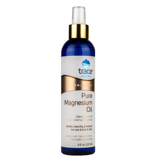 PURE MAGNESIUM OIL SPRAY 200 MG 8 OZ Trace Minerals